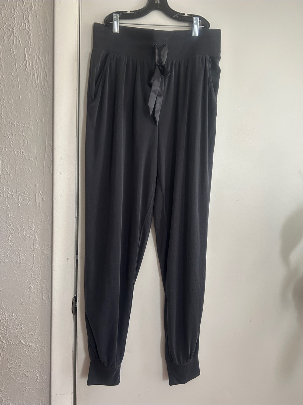 Victoria's Secret Black Drawstring Joggers